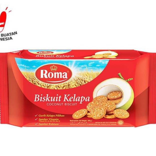 

Roma BISKUIT KELAPA 300g