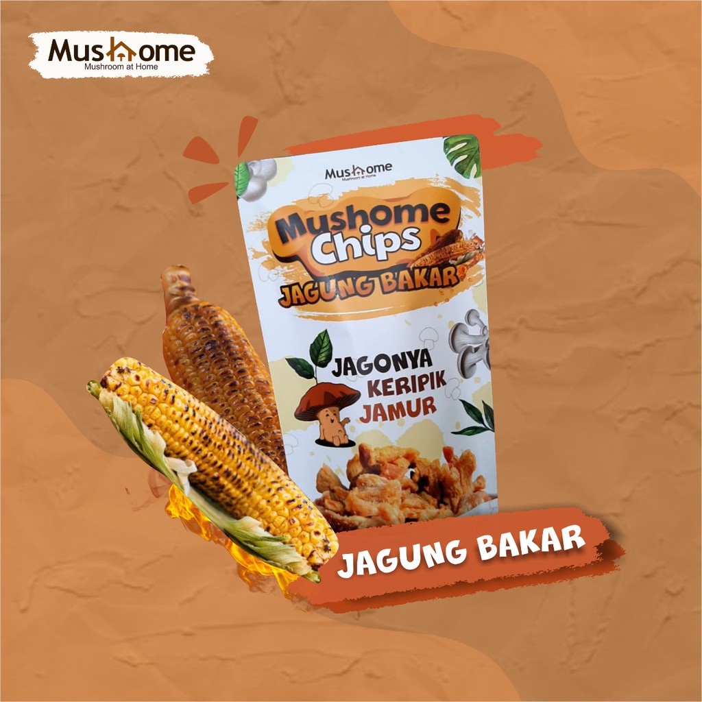 

Mushome Chips rasa Jagung Bakar