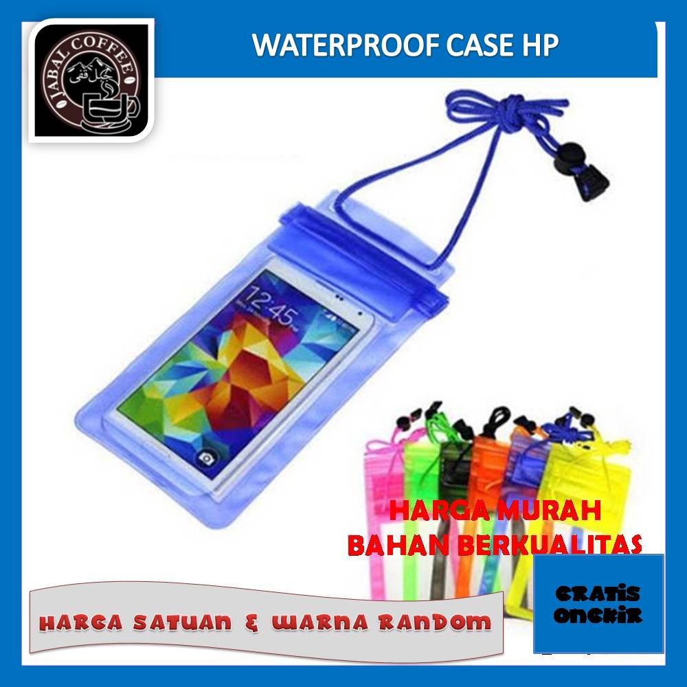 Waterproof Case HP Pouch / Waterproof Case HP / Cover HP Anti Air / Waterproof Handphone 06