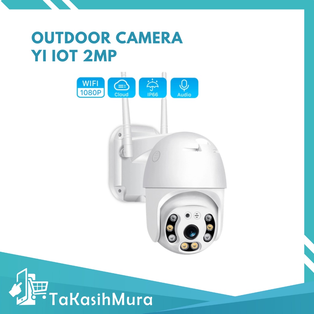 Yi Camera PTZ Camera HD 1080P IoT Yi Outdoor 2MP Yi Camera Outdoor HD