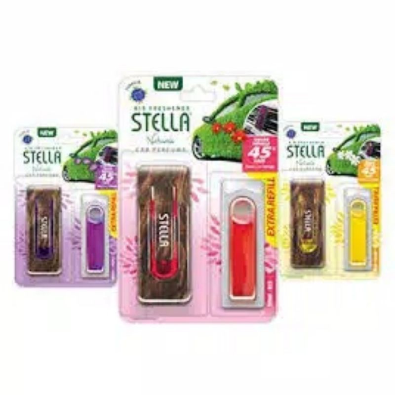 STELLA PENGHARUM MOBIL / STELLA CAR PARFUME SET / PARFUM MOBIL / PERAWATAN MOBIL