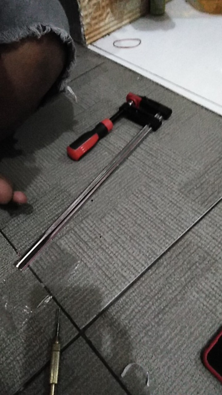 Clamp F 30cm X 5cm Besttools - Catok Kayu 300mm X 50mm Handle Full Karet - Klem Kayu 30cm