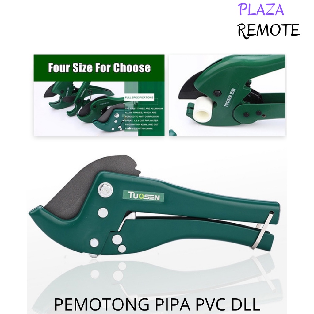 GUNTING PIPA PVC CUTTER PPR HDPE PEX PRALON TANG POTONG 42 MM TOUSEN TOOLS