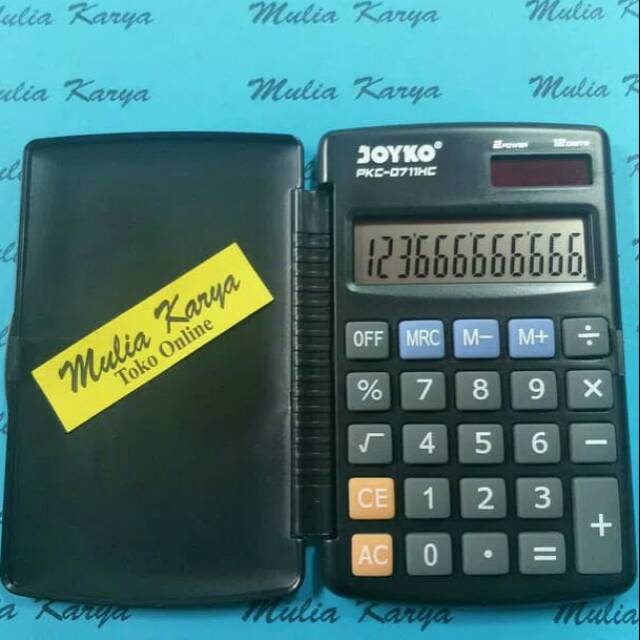 

Kalkulator Saku 12 digit Joyko / Calculator Pocket