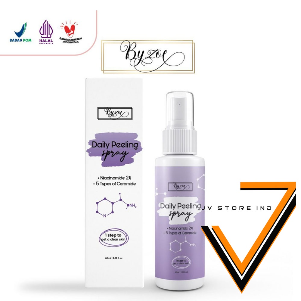 Byzoe Daily Peeling Spray for Scar and Underarm Pembasmi Bekas Luka