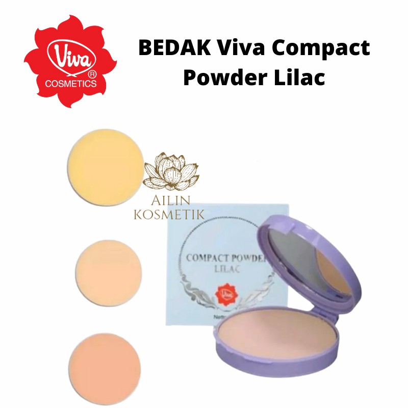 BEDAK Viva Compact Powder Lilac by AILIN