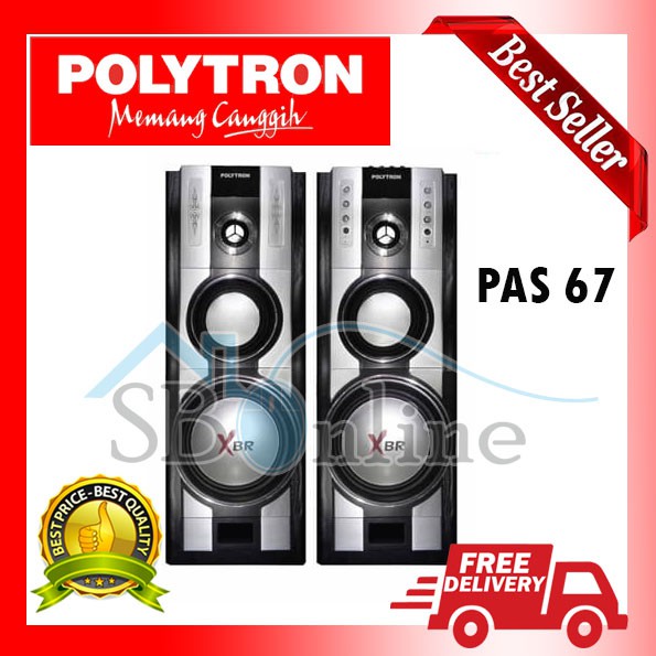 Speaker Aktif Polytron PAS 67 Harga Pabrik