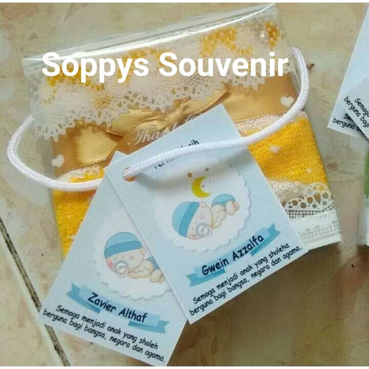 Souvenir Kelahiran Bayi Souvenir Aqiqah Baby Hampers Souvenir Handuk Shopee Indonesia