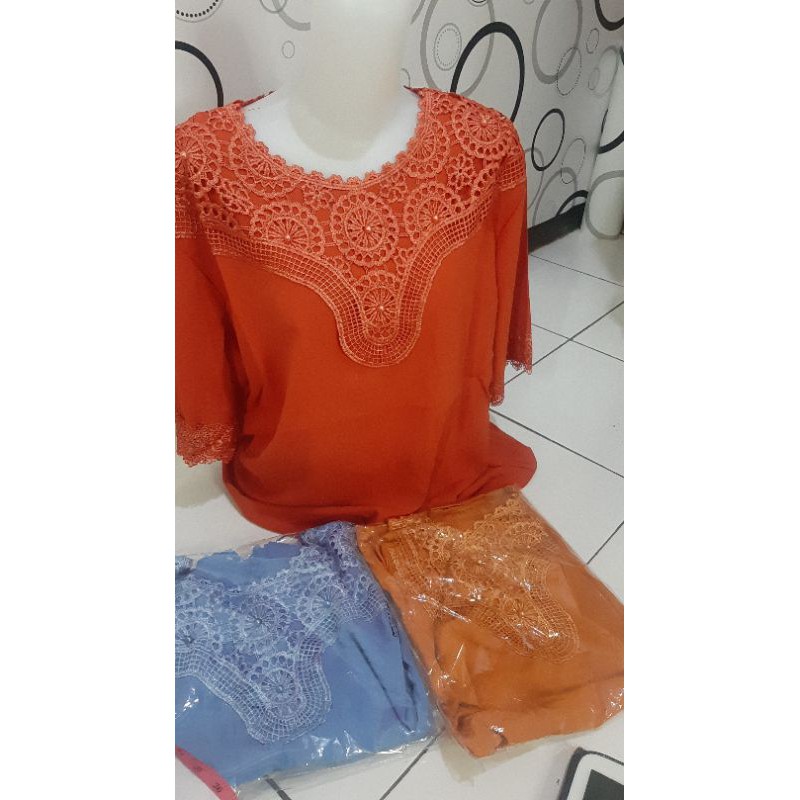 atasan brokat mewah dan keren