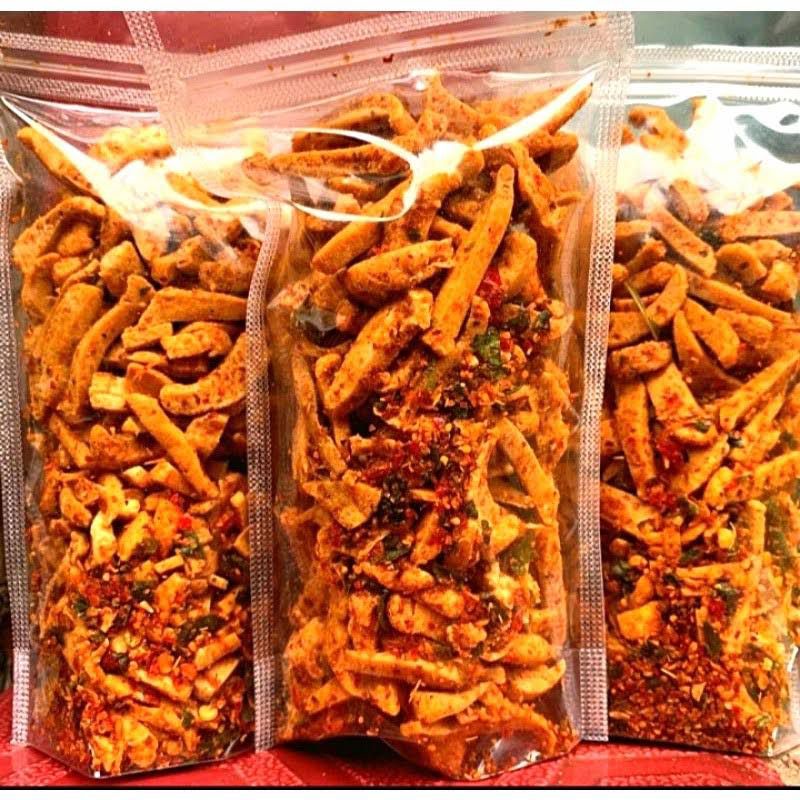 

Basreng pedas extra daun jeruk 250gr