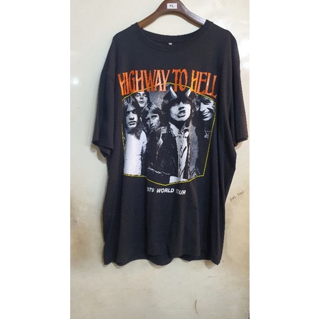 Kaos Vintage ACDC Highway To Hell