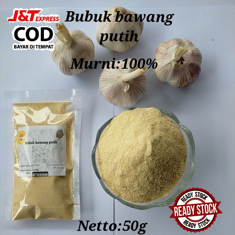 

Bawang Putih Bubuk / Garlic Powder Premium Quality 50g