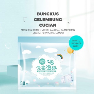 Kertas Sabun Deterjen Pewangi Laundry