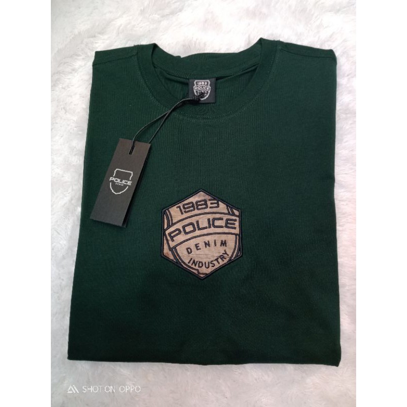 KAOS POLICE DENIM ORI MURAH / POLICE KAOS OBLONG / KAOS PRIA IMPORT MURAH