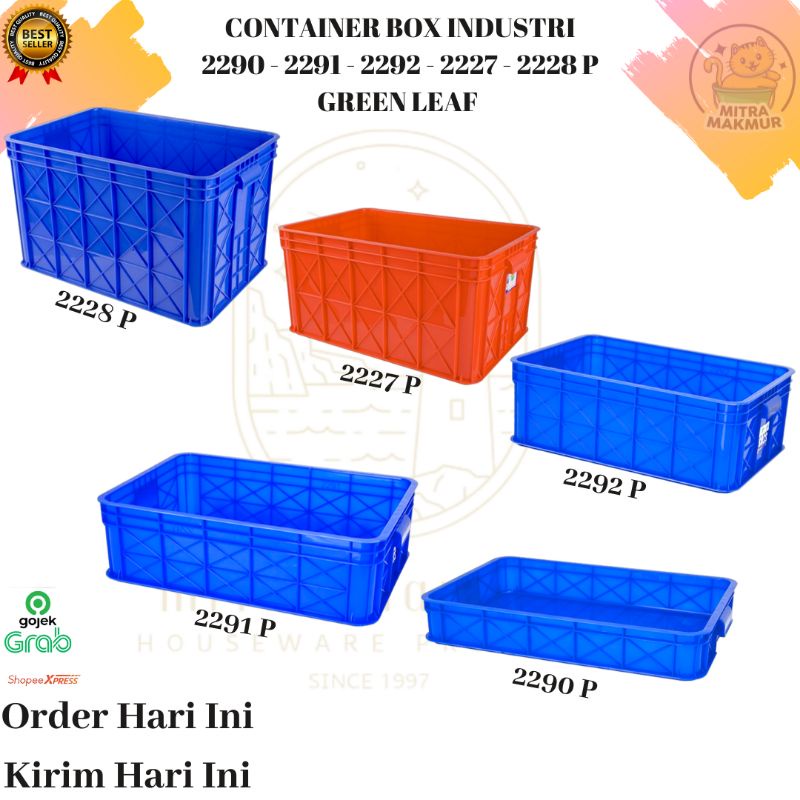 GREEN LEAF - CONTAINER BOX INDUSTRI 2290 - 2291 - 2292 - 2227 - 2228 P