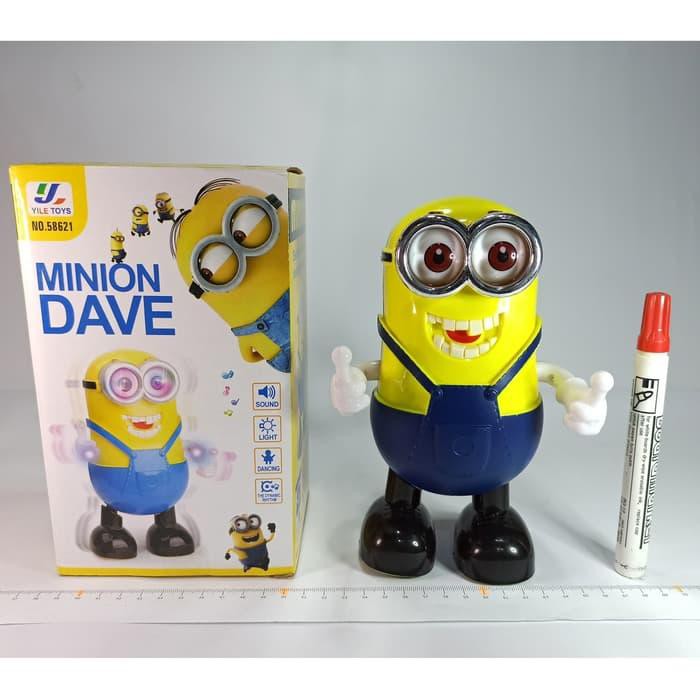 Jual  Mainan Minion Dave Dancing / Robot Minion Berdansa Diskon