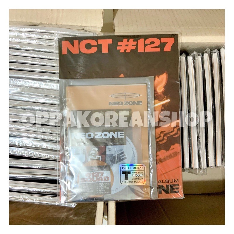 [READY] Album Sealed NCT 127 Neozone T ver Kick It