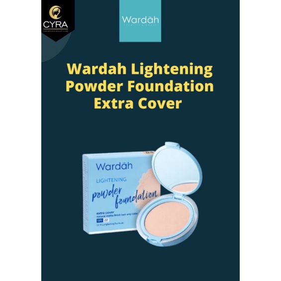 Wardah Lightening Powder Foundation Extra Cover