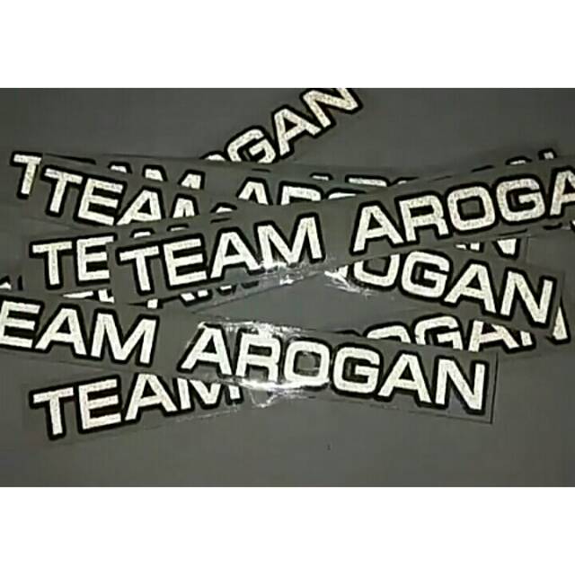 

Stiker "Team Arogan