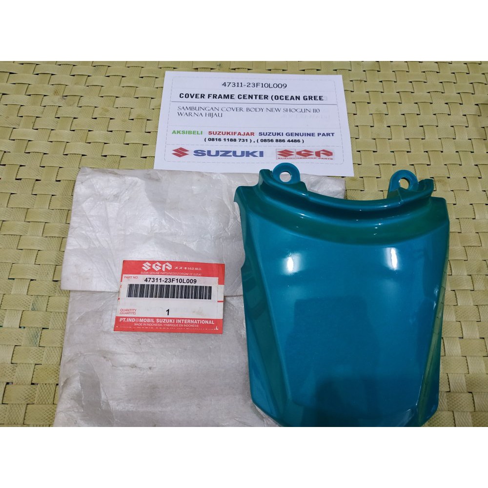 FADA -  Sambungan Cover Body samping New Shogun 110 warna hijau