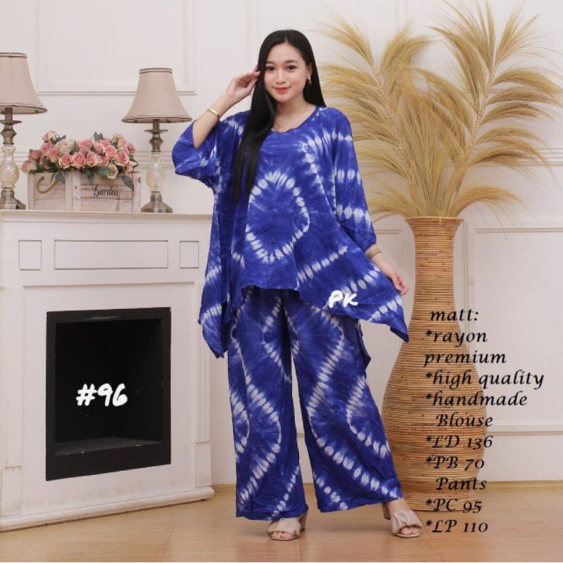 CP Set Sibori Aserehe/CP Set Rayon Premium/One Set Sibori/One Set/Batik Purbokusumo