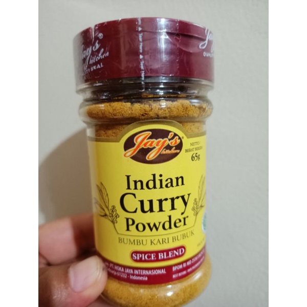 

JAY'S INDIAN CURRY POWDER 65gr