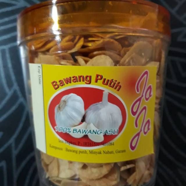 

Bawang putih Jojo 110 Gr irisan First Hand