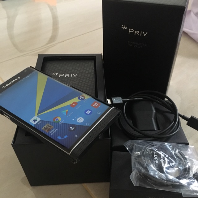 Blackberry priv second (milik pribadi)
