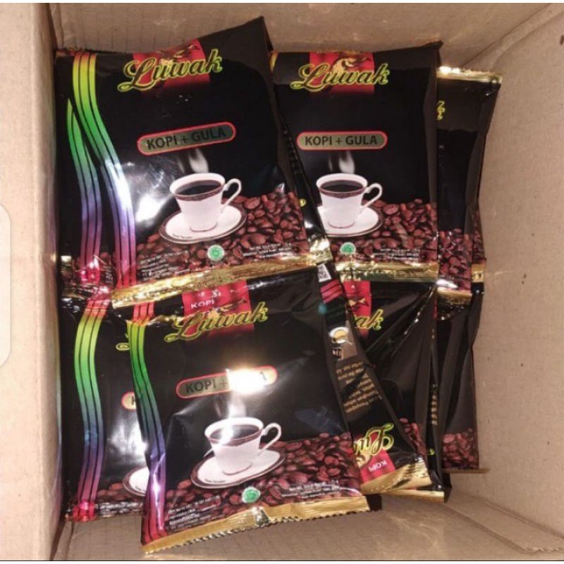 

Luwak Kopi + Gula isi 20 Sachet