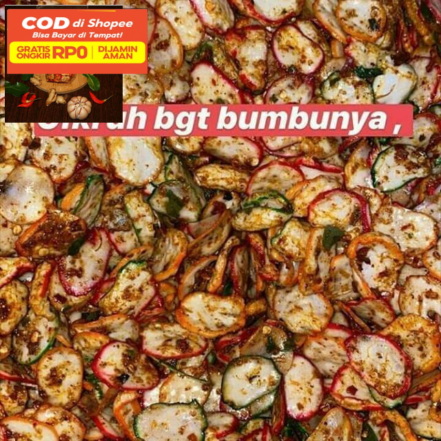 

seblak kerupuk kemasan 500gr KERUPUK BANTAT NONI NONI PEDAS CAMILAN PEDAS SEBLAK KENCUR CAMILAN PEDAS
