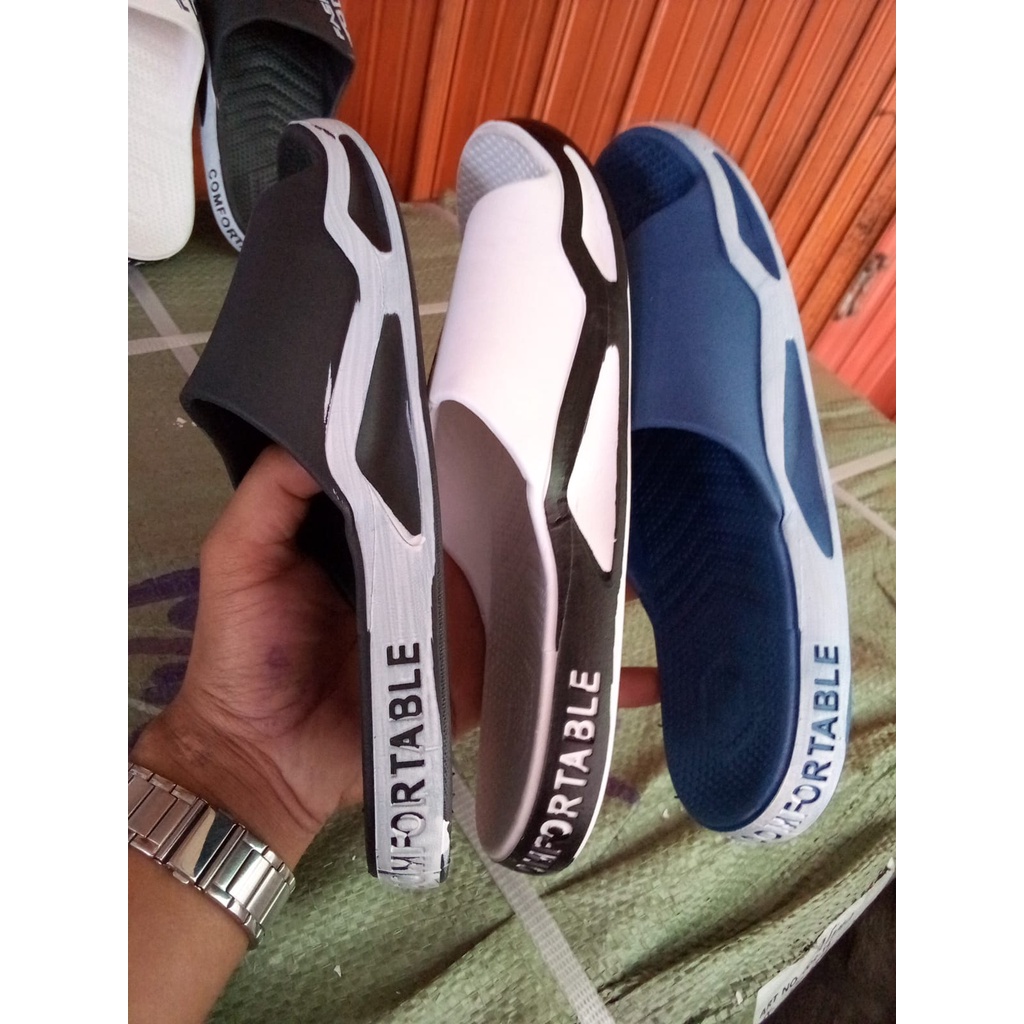 SANDAL SPORT SELOP COWOK BALANCE 633 (40-44) / SANDAL KARET KEKINIAN /  FASHION SPORT/ SANDAL MURAH SPORT COWOK SANDAL PRIA PROMO SANDAL LAKI-LAKI PALING LARIS