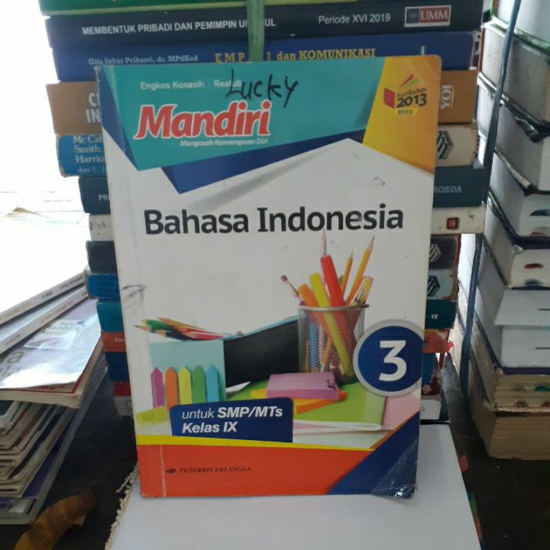 

BUKU ORIGINAL MANDIRI BAHASA INDONESIA KELAS IX SMP