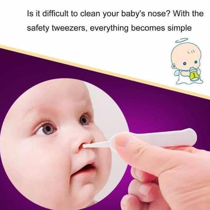 Jepitan Kotoran Hidung Bayi / Penjepit Upil Bayi / Baby Nose Cleaning Tweezer