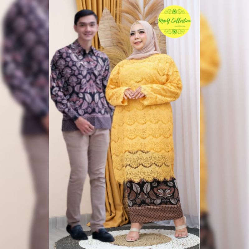 [BISA COD] KEBAYA COUPLE SUPER JUMBO LD140 - LD100 AKILA KEBAYA - BISA SERAGAMAN