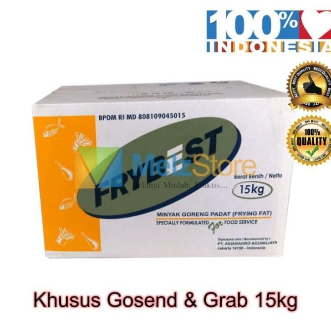 

[KHUSUS GOJEK]Minyak Goreng Padat/Beku Frybest (Order 2 Dus Ongkir 1). ---Termurah---