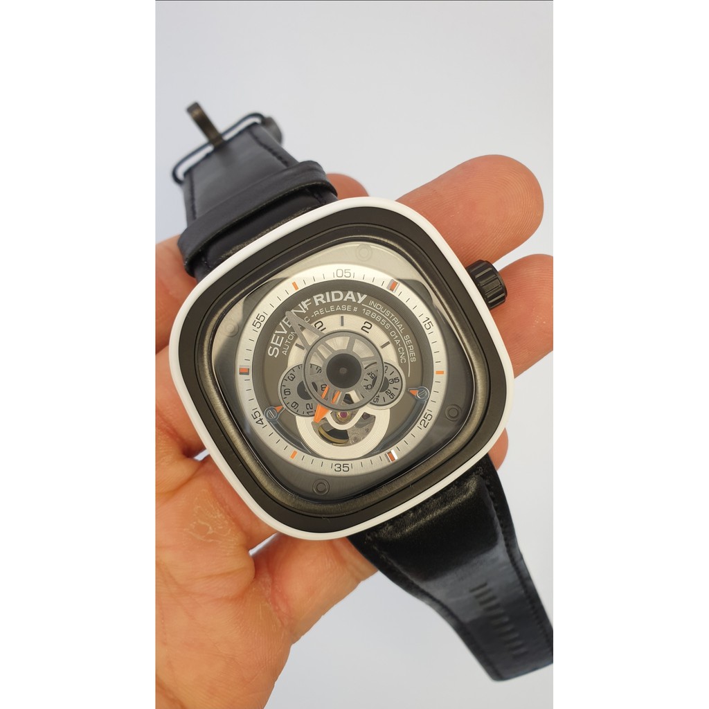 Jam Tangan Seven Friday 7F P3 /03 No Box VIP Clone Mirror