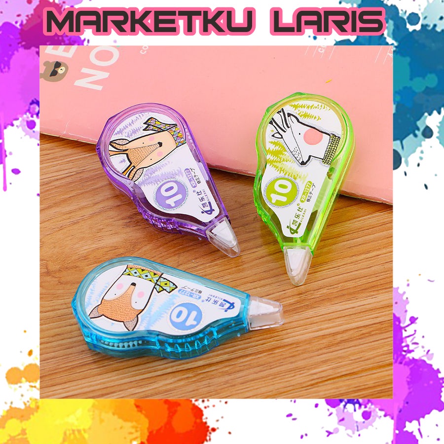 

MKL - R294 TIP-EX ROLL CORRECTION 5 METER / TIP-EX KERTAS / TIPE-X KARAKTER RUSA KECIL IMPORT