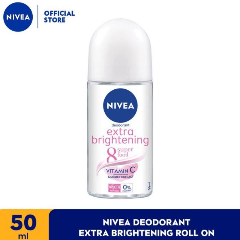 Nivea Deodorant Extra Brightening - Roll On