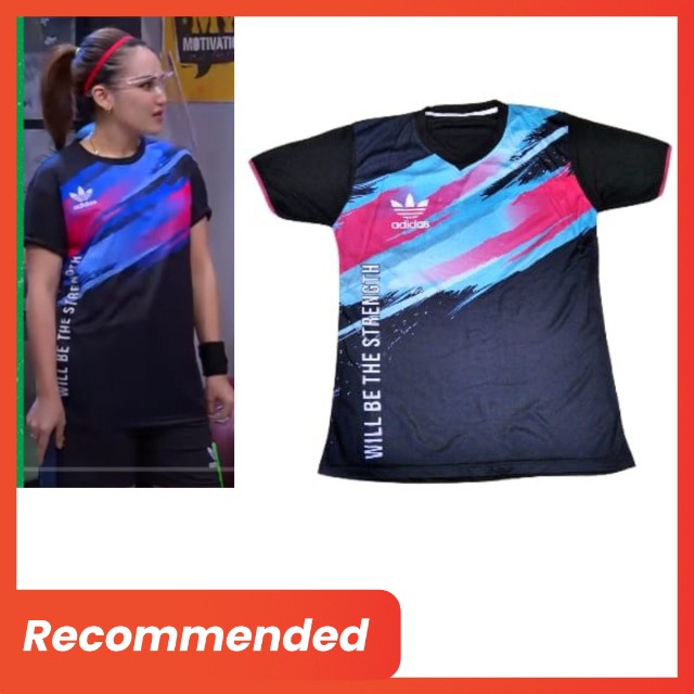 KAOS OLAHRAGA WANITA ADIDAS TERBARU BAJU OLAHRAGA PRINTING