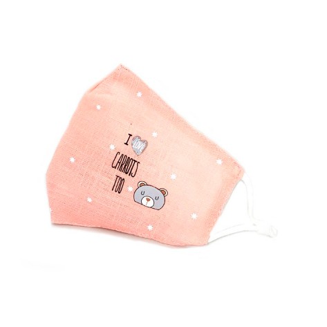 

La Floret 1 pc MCKD-03 I LUV CARROT Masker Kain Anak Non-medis (umur 3 - 10 tahun )