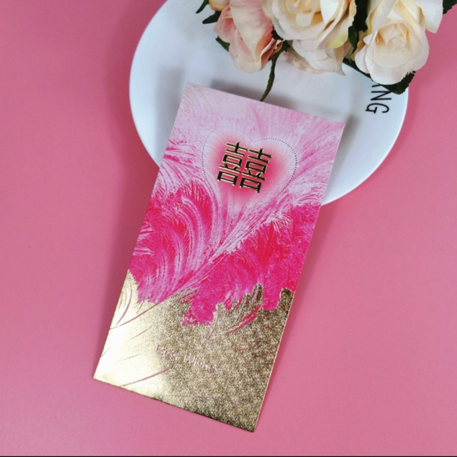 

Spesial Imlek Amplop dan Angpao Kawin Pink Premium Angpau Sangjit Ampau Double Happiness Murah - PANJANG XQ-1805