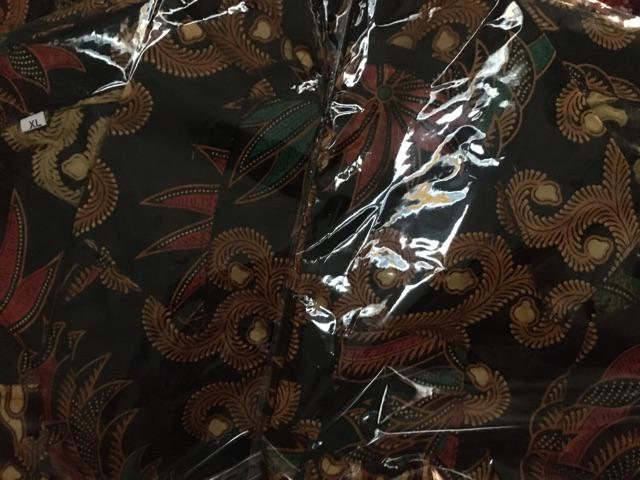 Batik Pria Lengan Panjang Batik Berkah Hrb026 Motif Keratonan Kode 002 Size M L Xl Xxl Reguler