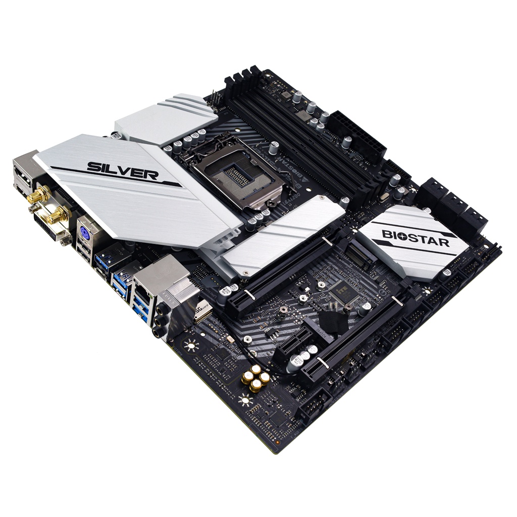 BIOSTAR MOTHERBOARD B560M-SILVER Intel B560 DDR4 LGA 1200