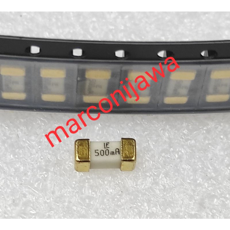 fuse smd 500 ma 1808 smd tempel