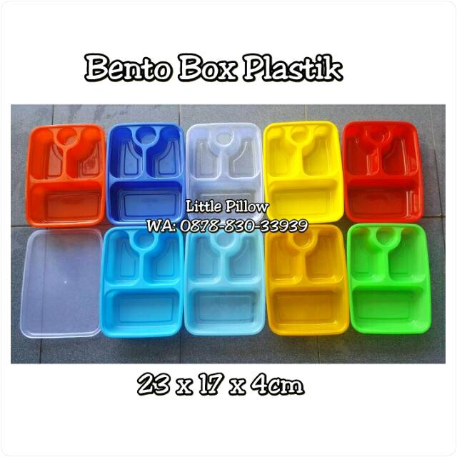 (Isi 200pcs KHUSUS GOJEK) Bento Box/Lunch Box/Kotak Bento Tebal