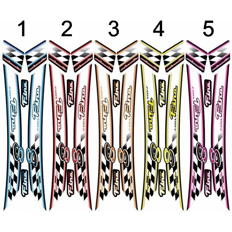 STRIPING FINO S THAILAND STIKER FINO KARBU