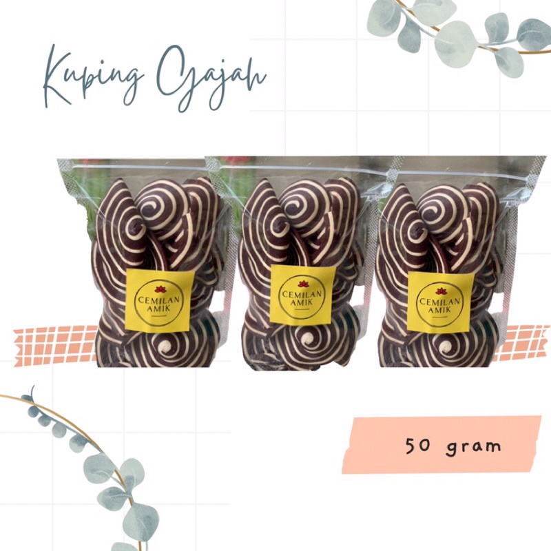 

SNACK KUPING GAJAH 50 GR