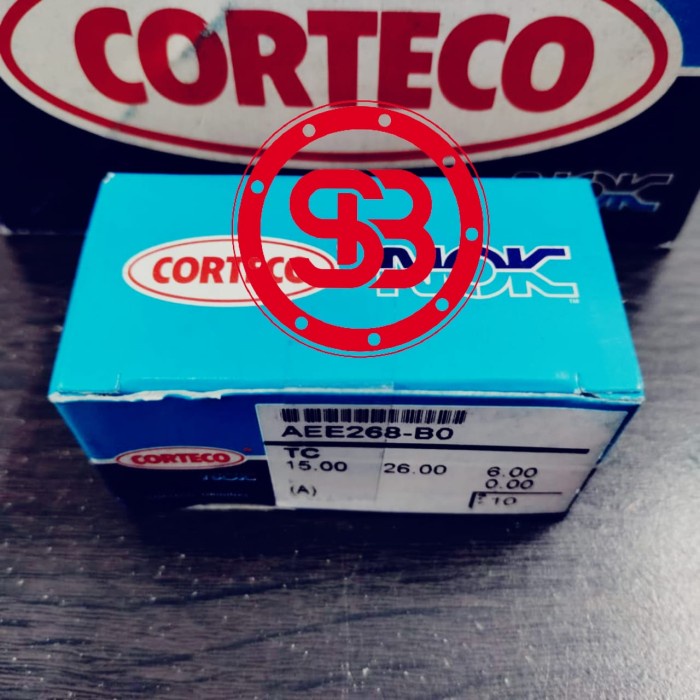 Oil Seal TC 15 26 6 / 15.00 26.00 6.00 / 15x26x6 NOK