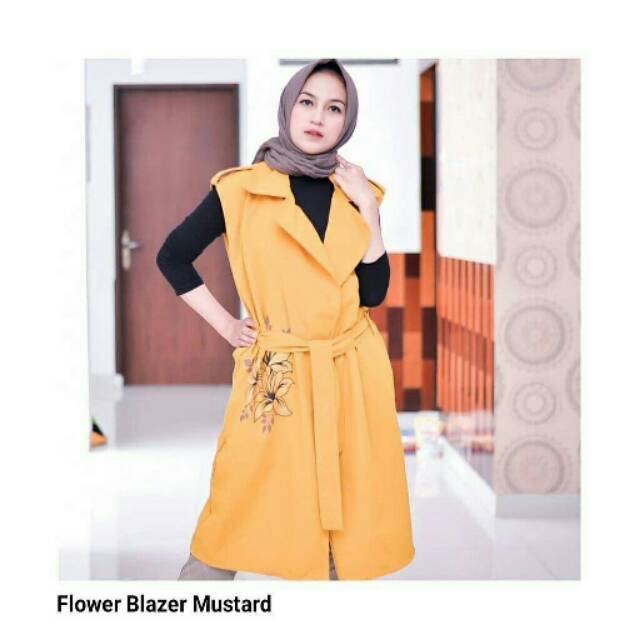 Flower Blazer - Baby Canvas - Tersedia dalam 3 Warna