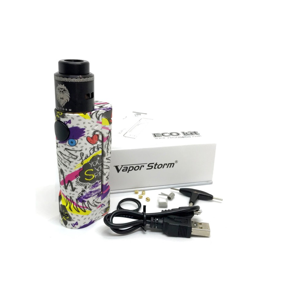 paket siap ngebul ECO Kit 90W by Vapor storm